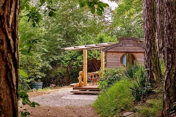 Wellness glamping u lesa - S�zava - St�edn� �echy