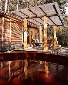 Wellness glamping u lesa - S�zava - St�edn� �echy