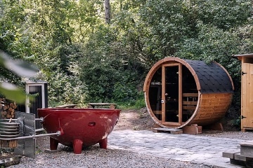 Wellness glamping u lesa - S�zava - St�edn� �echy