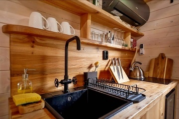 Wellness glamping u lesa - S�zava - St�edn� �echy