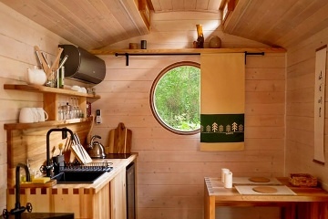 Wellness glamping u lesa - S�zava - St�edn� �echy