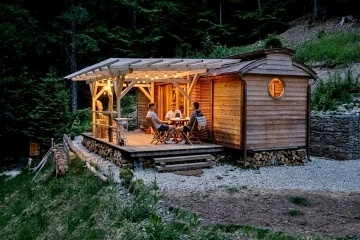 Wellness glamping - cyklostezka Bečva - Beskydy