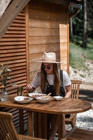 Wellness glamping - cyklostezka Be�va - Beskydy