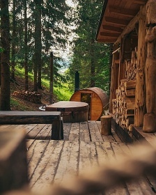 Wellness glamping - cyklostezka Be�va - Beskydy