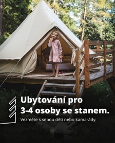 Wellness glamping - cyklostezka Be�va - Beskydy
