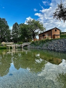 Glamping a koupac� jez�rko - Vod�any - ji�n� �echy