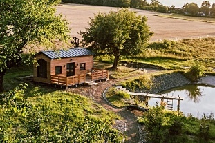Glamping a koupac� jez�rko - Vod�any - ji�n� �echy