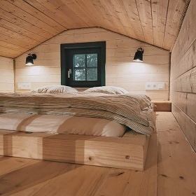 Glamping a koupac� jez�rko - Vod�any - ji�n� �echy