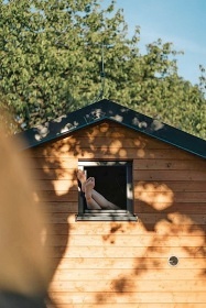 Glamping a koupac� jez�rko - Vod�any - ji�n� �echy