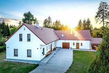 Chalupa �esk� Kanada - hrad Land�tejn - ji�n� �echy