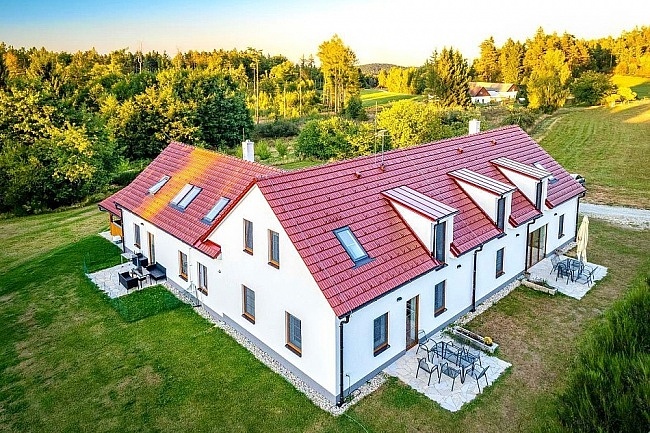 Chalupa �esk� Kanada - hrad Land�tejn - ji�n� �echy