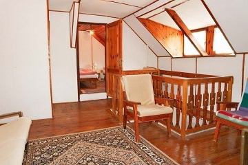 Chalupa baz�n a sauna - Hrad K�men - Vyso�ina