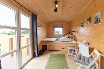 Glamping ji�n� �echy - p�ehrada Orl�k - P�sek