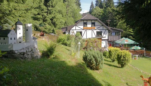 Horská chata pod Špičákem - Černé jezero - Šumava