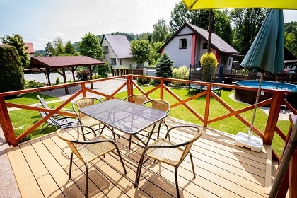 Chata bazén a zahrada - Valašsko - Rožnov