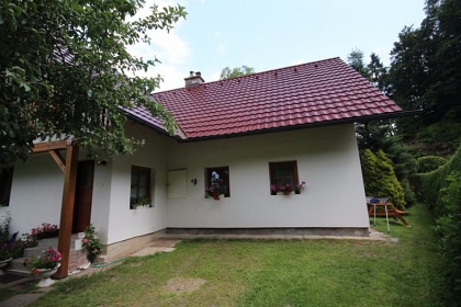 Chalupa s bazénem - Vrchoviny - přehrada Rozkoš