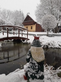 Chalupa s bazénem - Bačetín - Šerlišský Mlýn