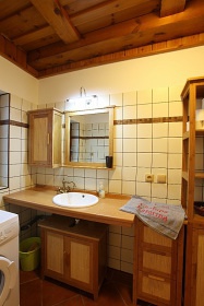 Chalupa a kachlov kamna s pec - Orlick hory