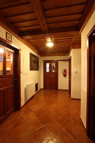 Chalupa a kachlov kamna s pec - Orlick hory