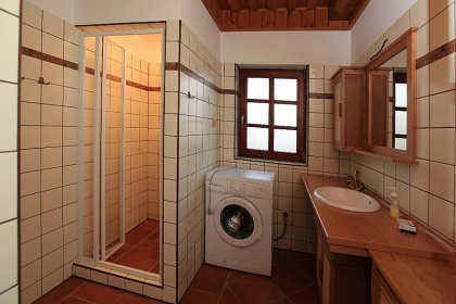 Chalupa a kachlov kamna s pec - Orlick hory