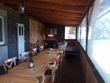 Chata s baznem - Bozkov - Jesenn