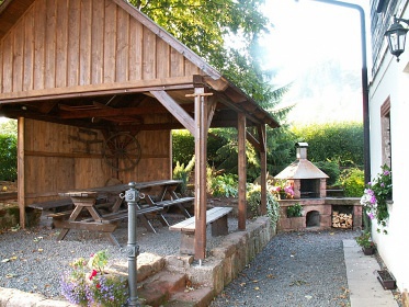 Roubenka s baznem - chalupa Podkrkono