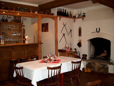 Roubenka s baznem - chalupa Podkrkono