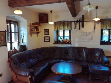 Roubenka s baznem - chalupa Podkrkono