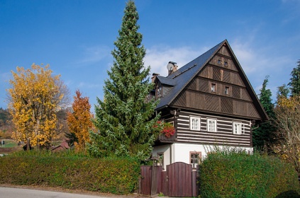 Roubenka s baznem - chalupa Podkrkono