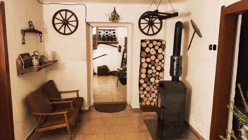 Chalupa wellness a bazn - esk les - Domalicko