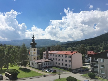 Apartmn pro dva - panorama umavy - Zelen hora