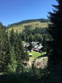 Apartmn pro dva - panorama umavy - Zelen hora