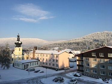 Apartmn pro dva - panorama umavy - Zelen hora