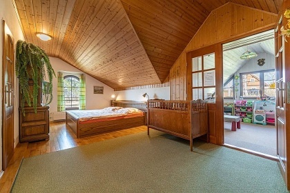 Wellness chalupa a vnitn bazn - Zdobnice