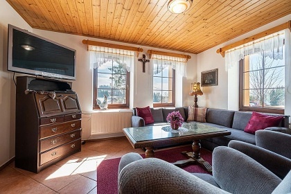 Wellness chalupa a vnitn bazn - Zdobnice