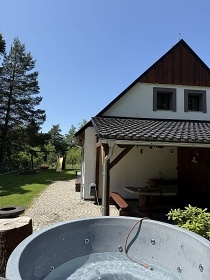 Chalupa u cyklotrasy - Šumava - Volary - Chlum