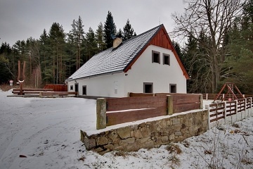 Chalupa u cyklotrasy - Šumava - Volary - Chlum