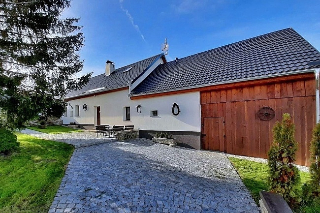 Chalupa se saunou - umava - Boubn - Blanice