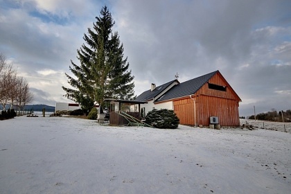 Chalupa se saunou - Šumava - Boubín - Chlum