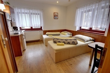 Chalupa s bazénem - Apartmány Šumava - Boubín