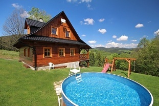 Roubenka s bazénem - Králický Sněžník - Jeseníky