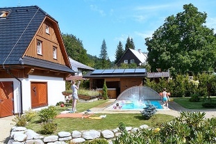 Roubenky baz�n a wellness - Medv�d� hora - Prad�d