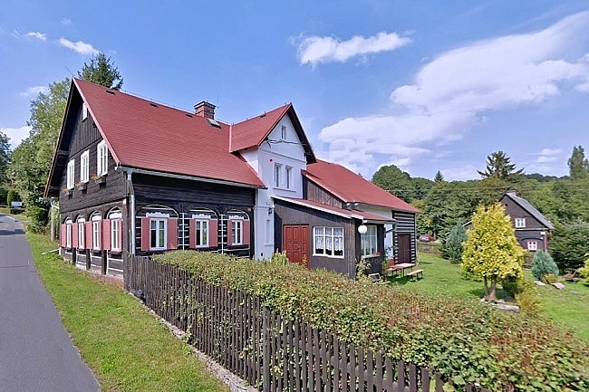 Venkovská chalupa Luž - Lužické hory - hrad Sloup