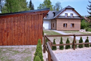 Chalupa Česká Kanada - hrad Landštejn - Hůrky