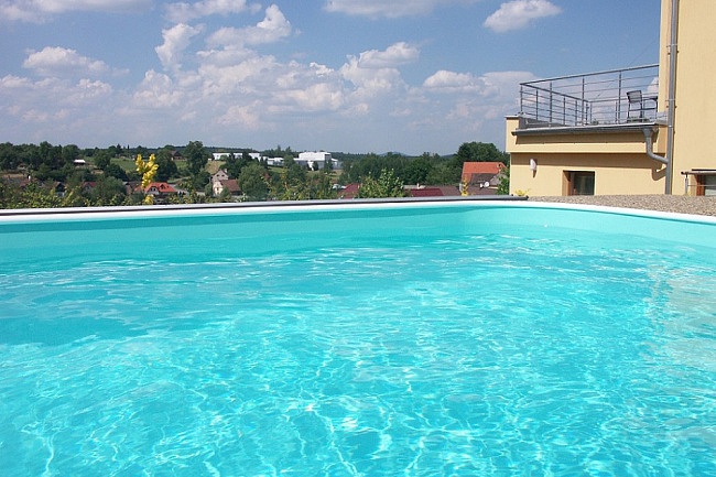 Apartmnov chata s baznem - CHKO Blank