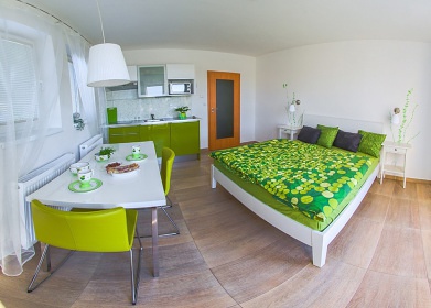 Apartmnov chata s baznem - Mlad Voice