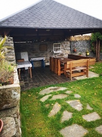 Roubenka Homole - baz�n a koupac� sud - Krkono�e