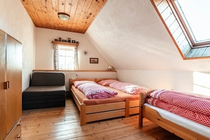 Roubenka Homole - baz�n a koupac� sud - Krkono�e