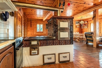 Roubenka Homole - baz�n a koupac� sud - Krkono�e