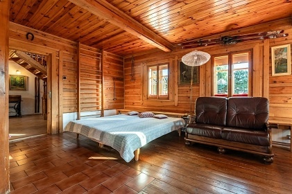 Roubenka Homole - baz�n a koupac� sud - Krkono�e